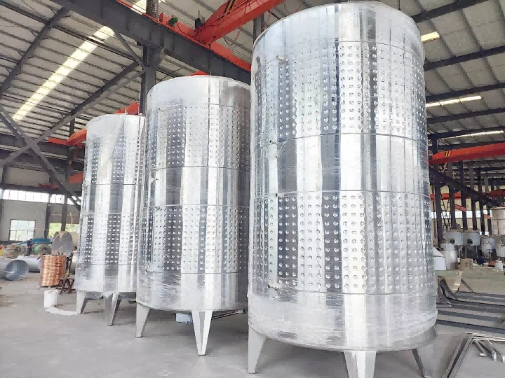 Single Wall Fruit Wine Fermentation Tank high quality
