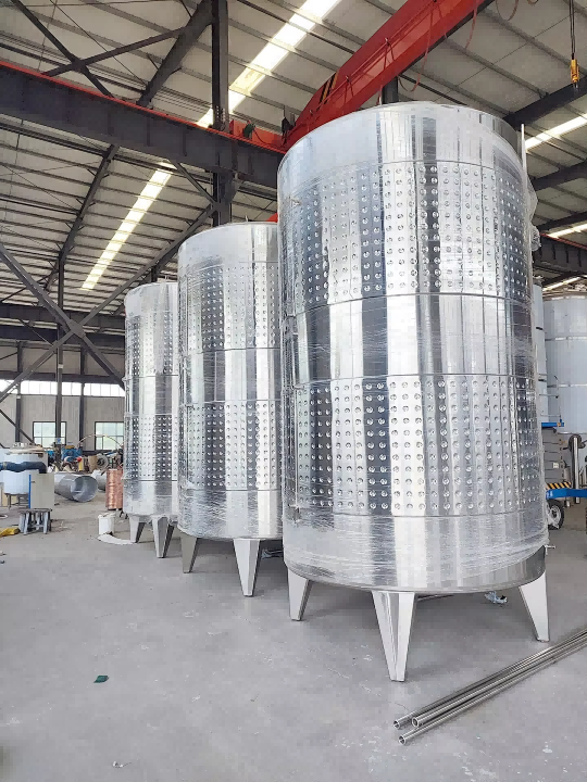 Single Wall Fruit Wine Fermentation Tank factory